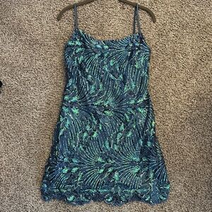 SENI & CADE Sequin Embellished Dress